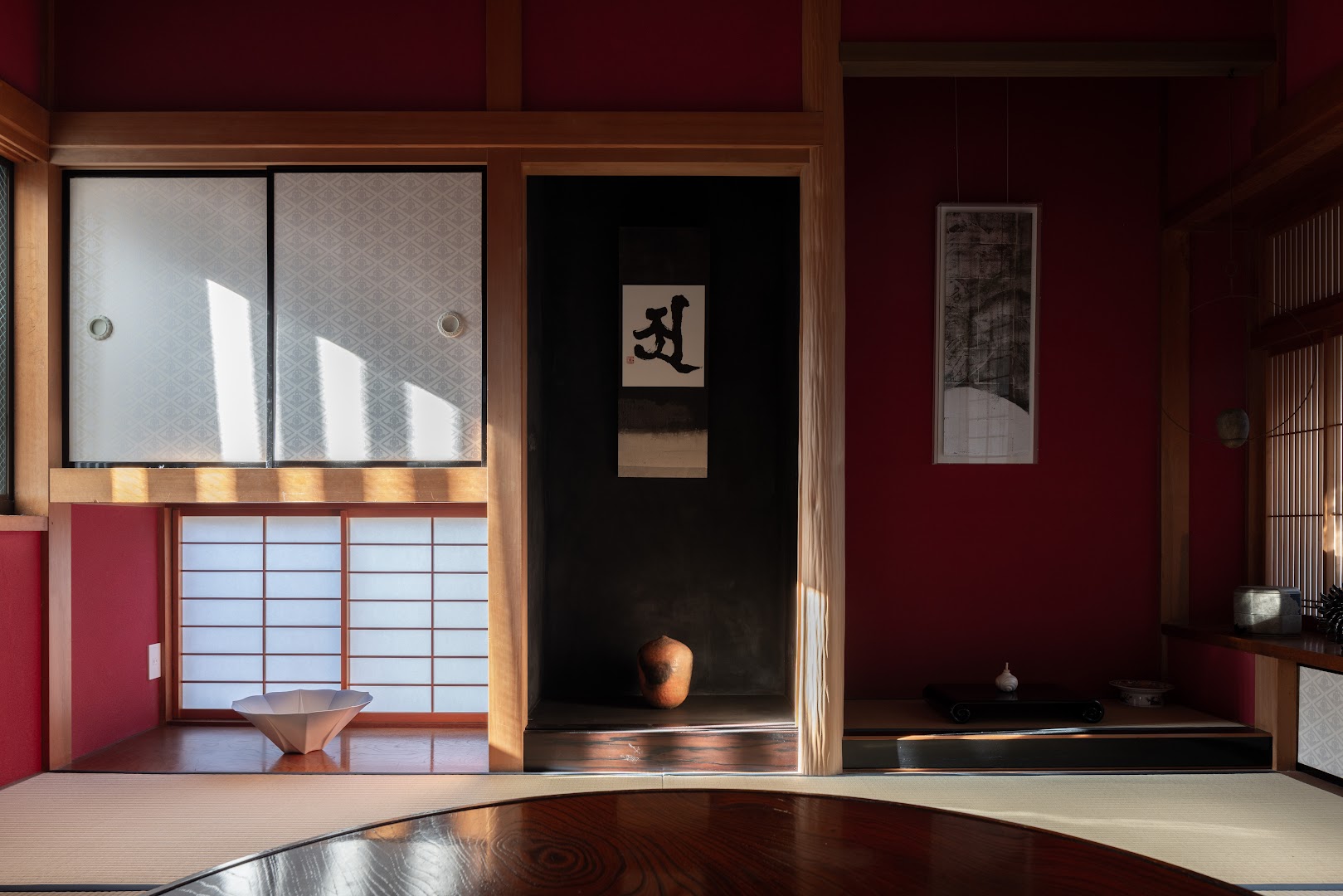 御宿長町家: beautiful, high-quality interior shot