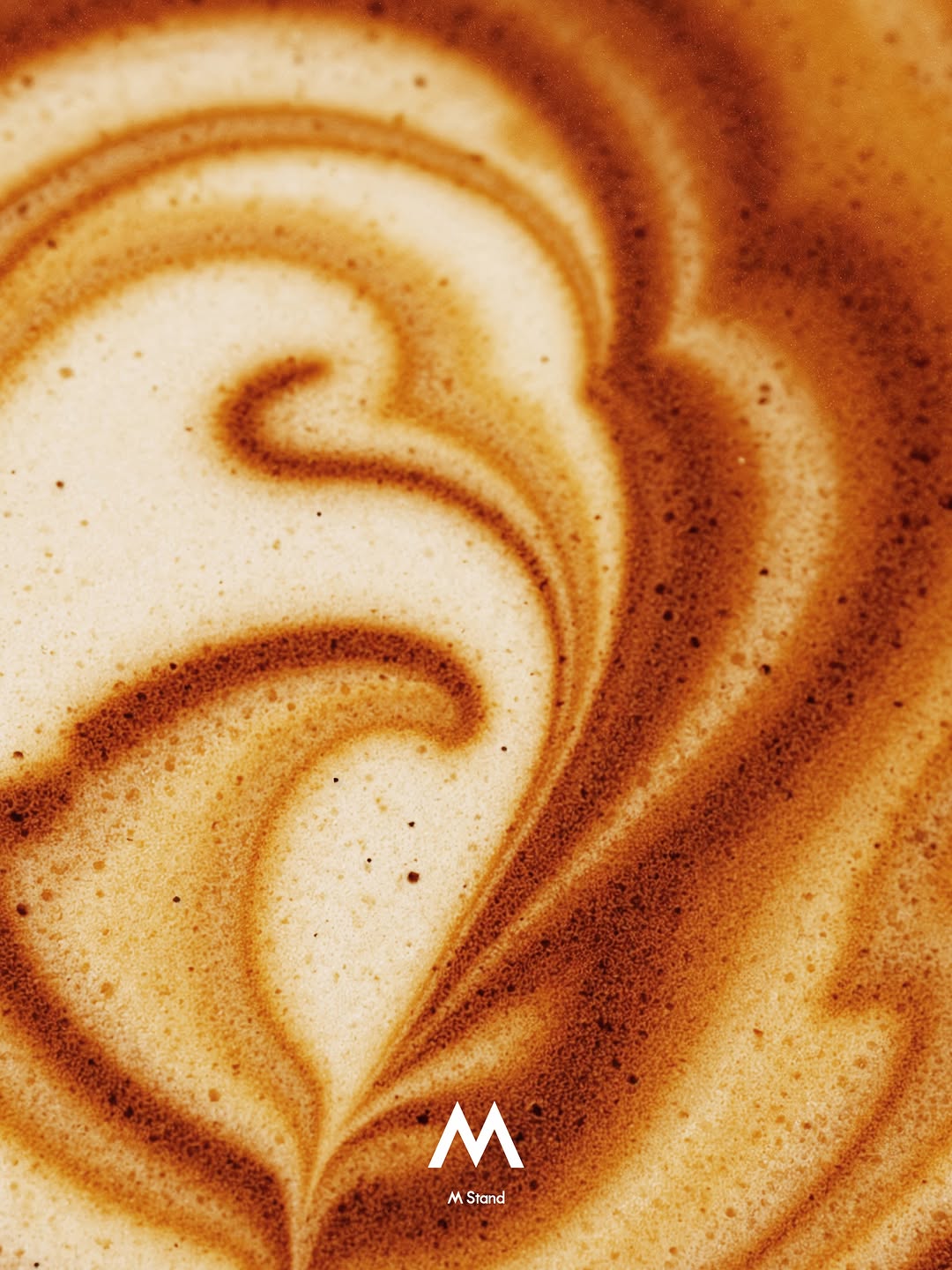 M Stand Kyoto: high quality latte art photo