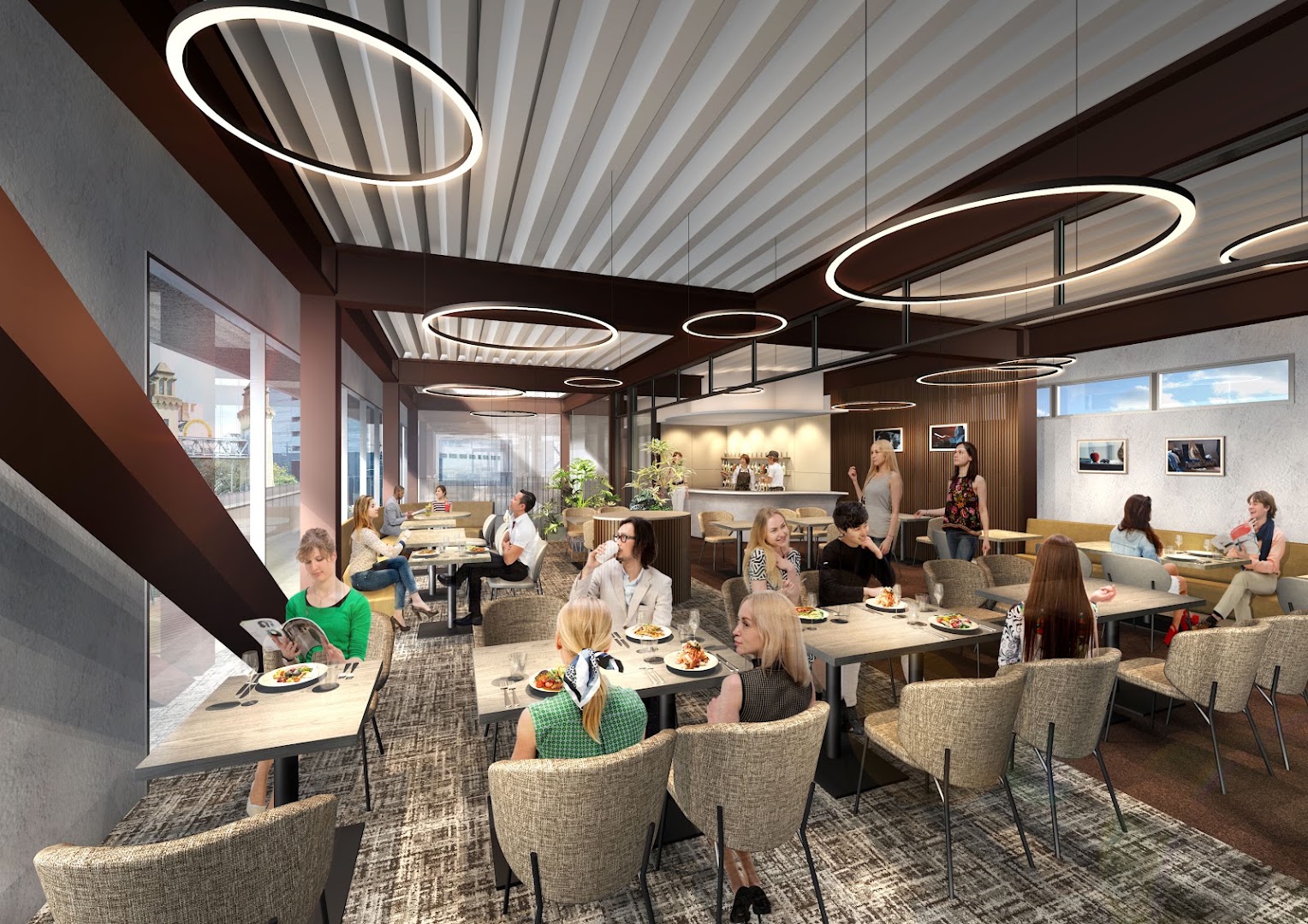 CANALIA: professional interior shot showing atmosphere