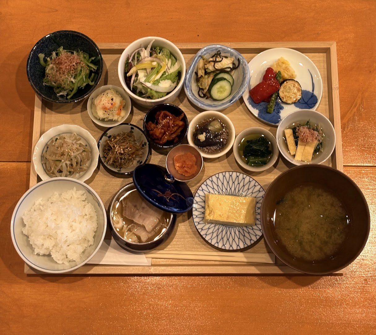ONDO Obanzai & Cafe: appetizing, high-quality food presentation