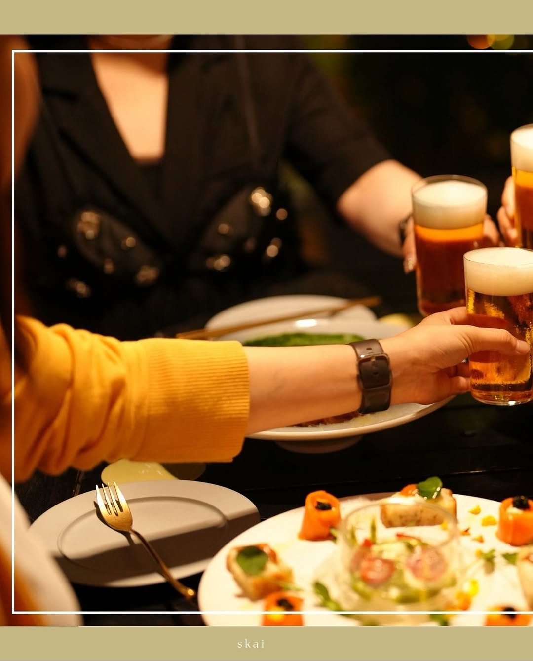 Oyster & Italian Sky: high quality social dining atmosphere