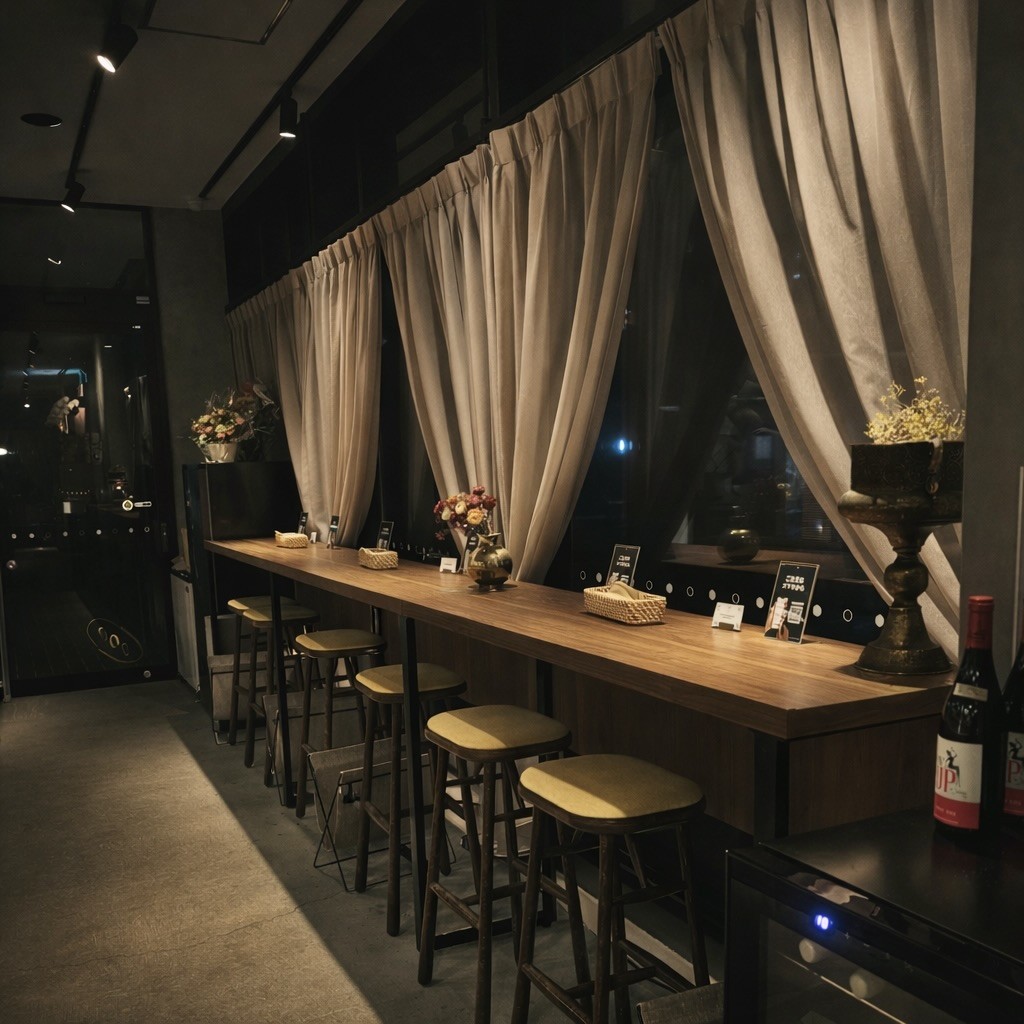 nomeL Bakery Ura Lemon: atmospheric and professional interior shot