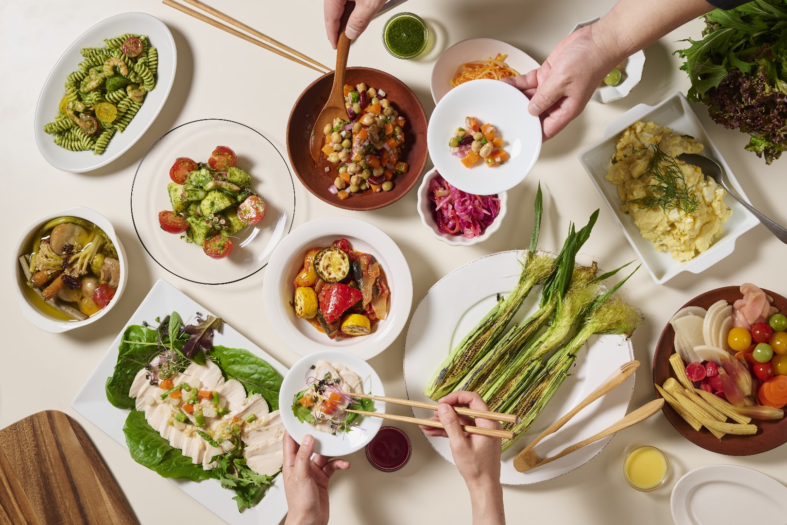Better Is: high quality, appetizing food spread
