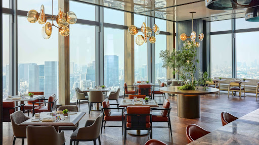 Fairmont Tokyo: high quality hotel dining area