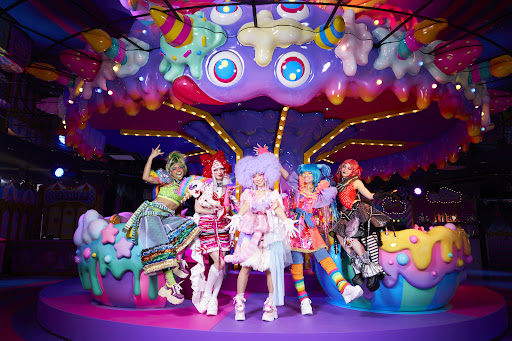 Kawaii Monster Land: vibrant, professional venue atmosphere photo