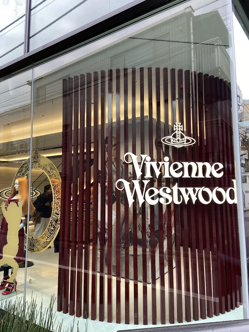 Vivienne Westwood Aoyama: clear, professional storefront display photo