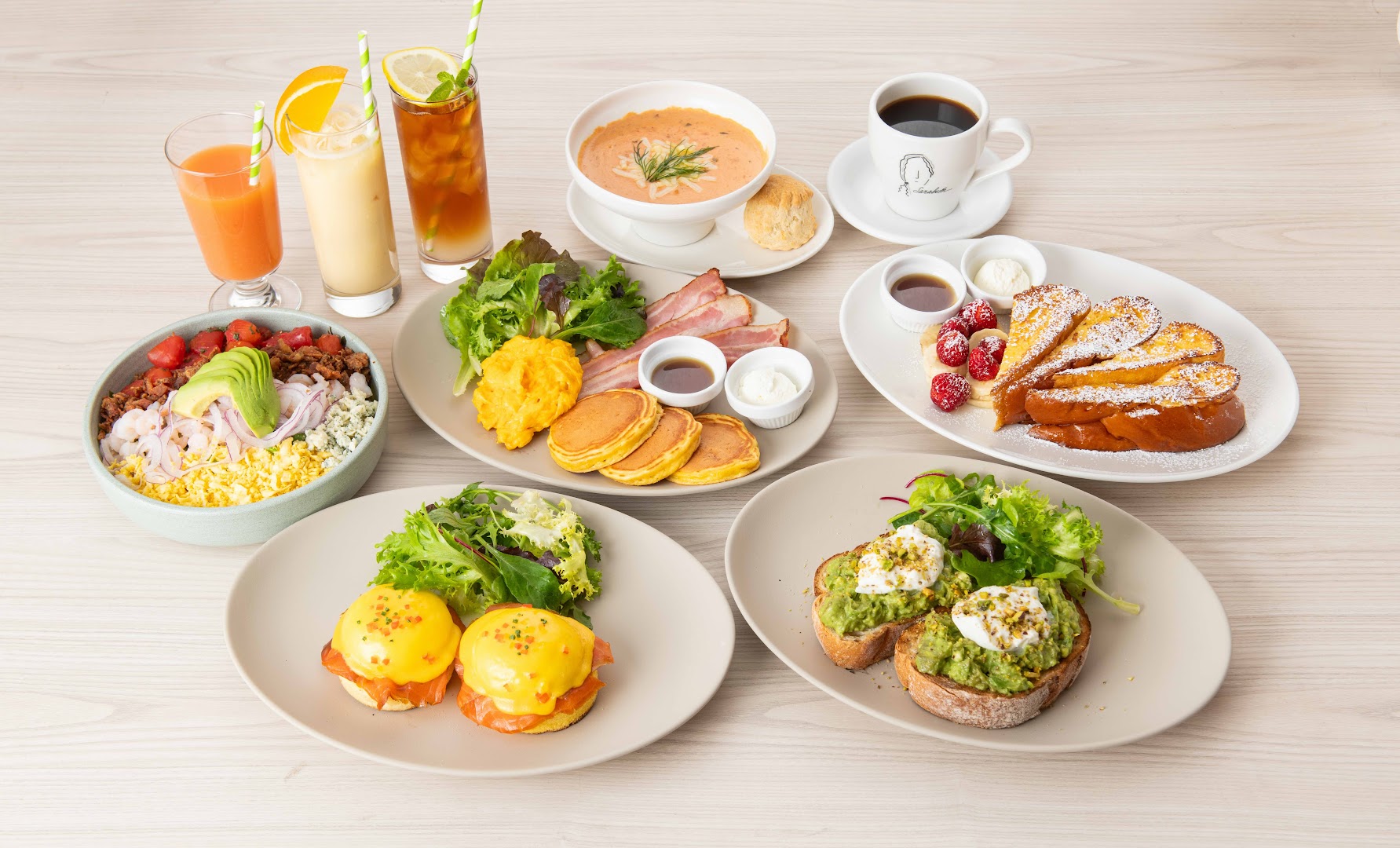 Sarabeth's Yokohama: high quality professional food photography