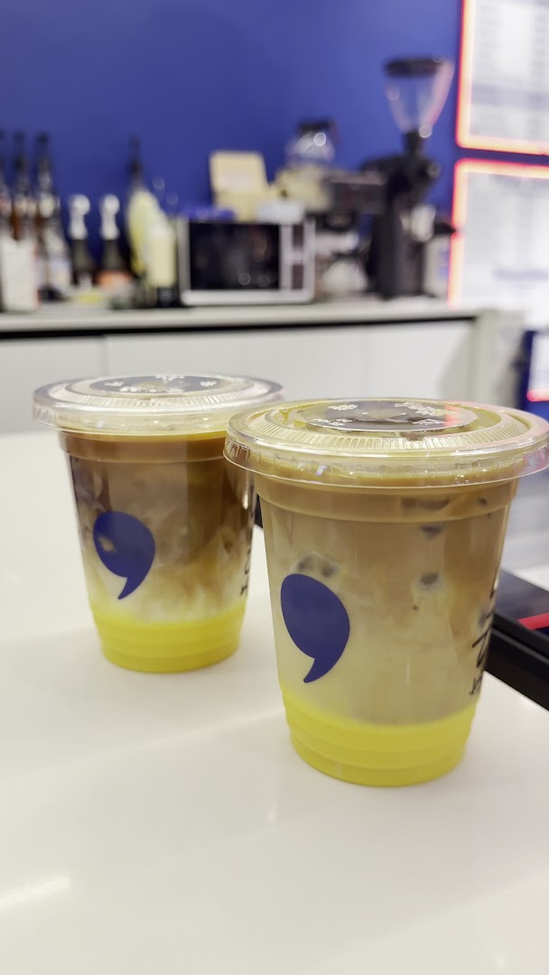 Comma Coffee Aqaba: appetizing photo of coffee drinks