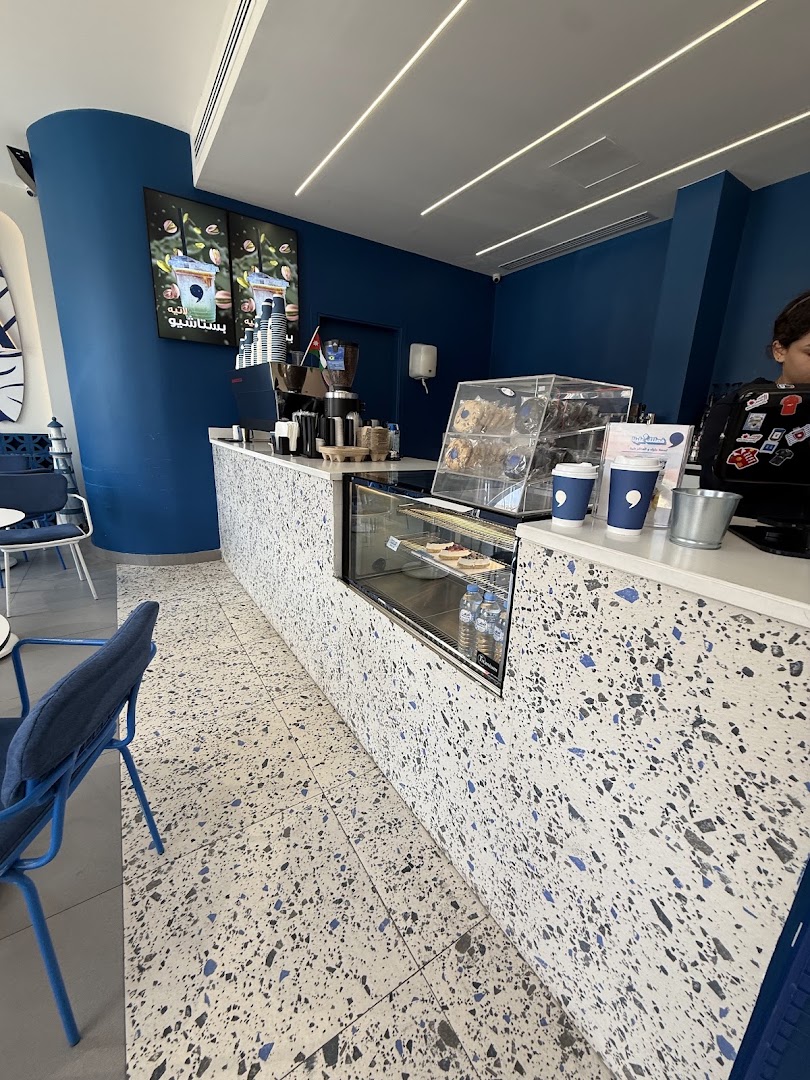 Comma Coffee Aqaba: clear view of cafe interior