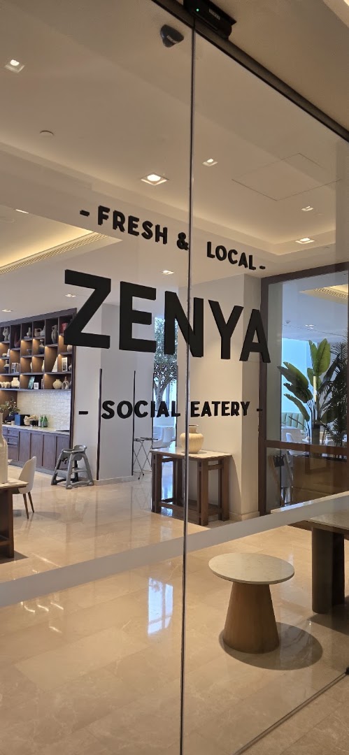 Zenya: clear view of venue entrance