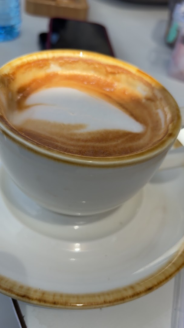 Olive Cafe: appetizing photo of coffee drink
