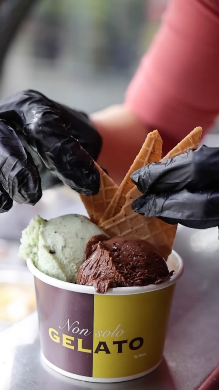 Non Solo Gelato: appetizing photo of served gelato
