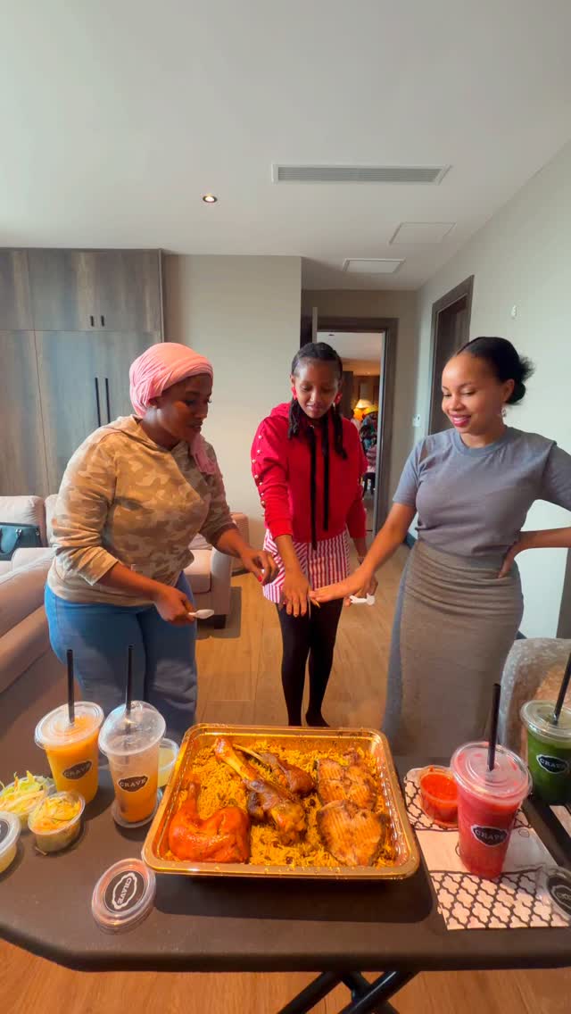 Crave Nyali: happy customers enjoying food