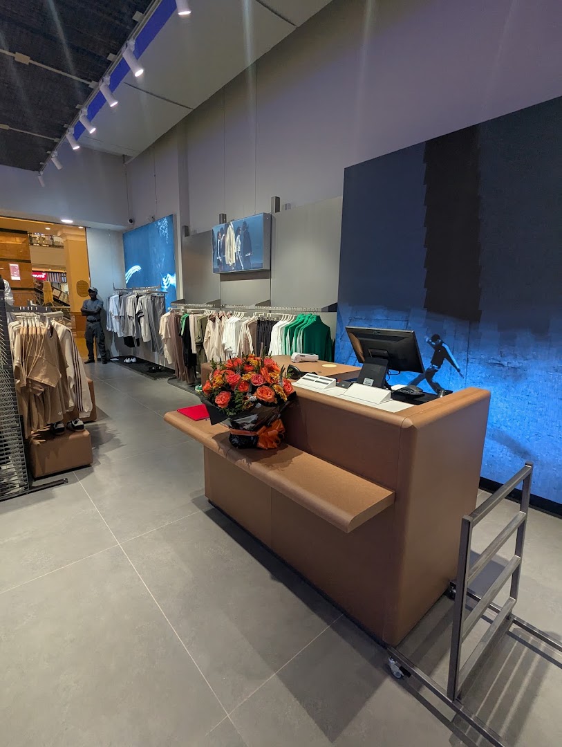 adidas Originals Nairobi: clear view of shop interior