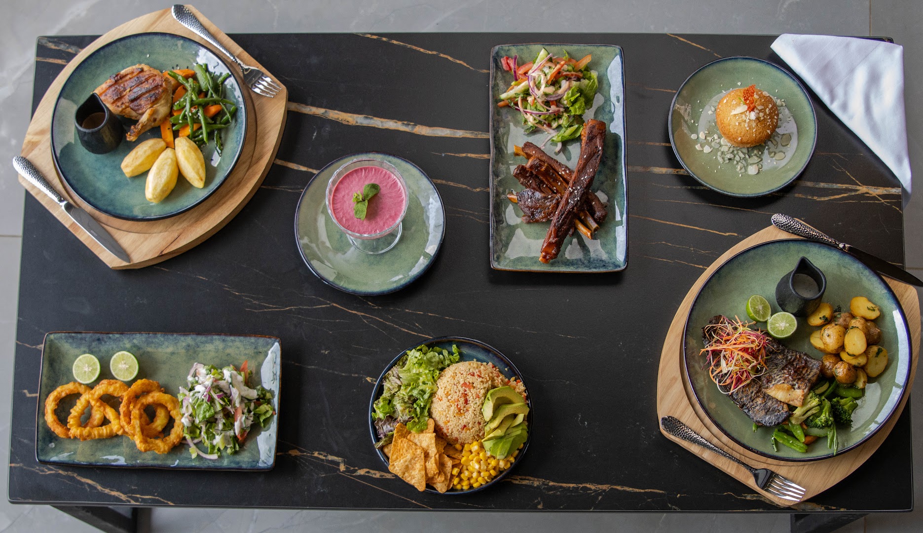 Jabu Bar & Lounge: high quality food photography