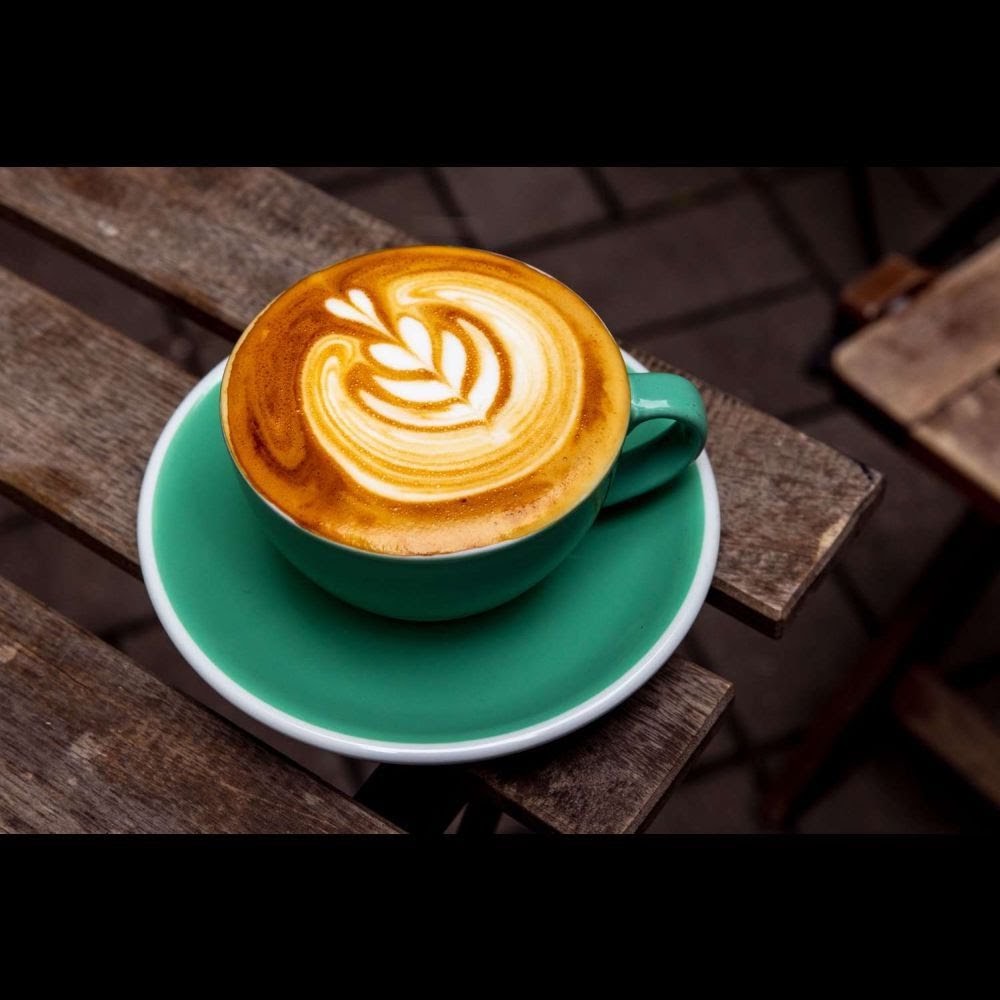 Knead Artisanal Bakery: high quality latte art photo