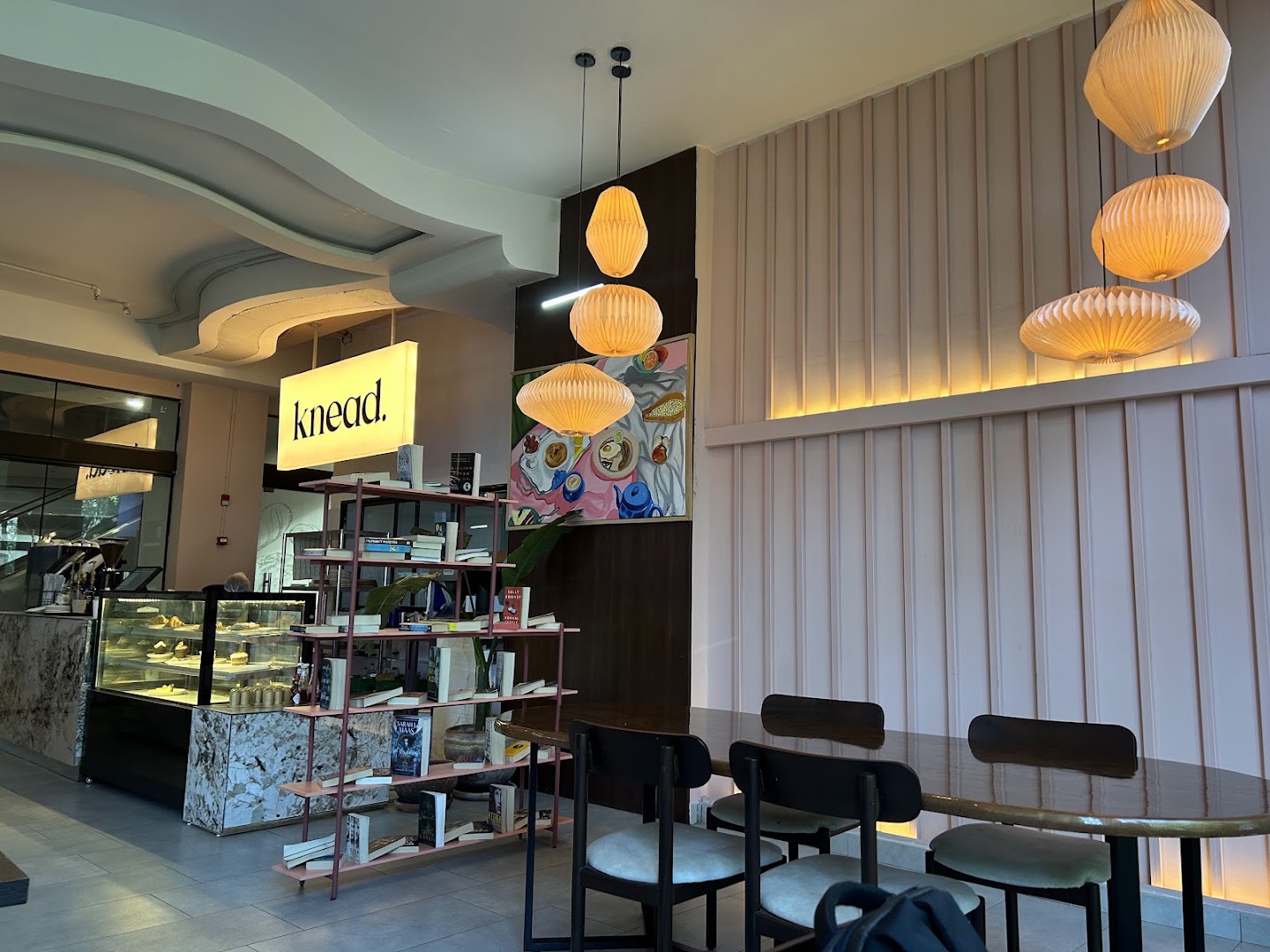 Knead Artisanal Bakery: inviting and professional interior shot