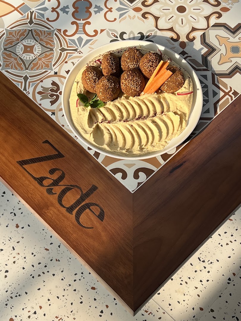 Zade Arabic Kitchen & Bistro: appetizing food photo with branding