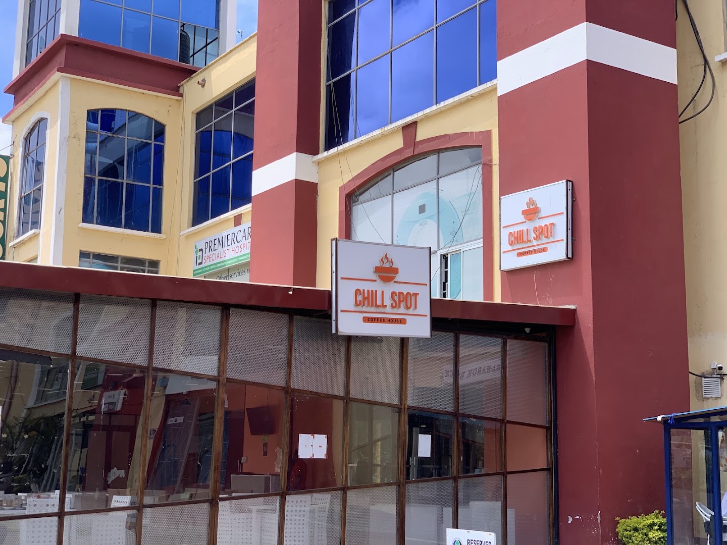 Chill Spot Coffee House: clear exterior shot of venue