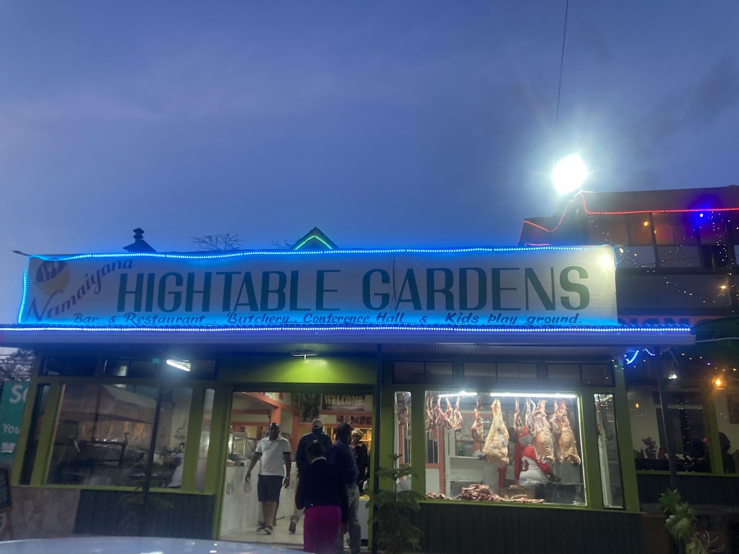 Namaiyana High Table Gardens: clear exterior shot of venue