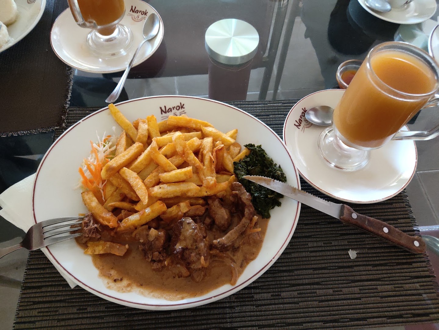 Narok Coffee House: appetizing photo of served meal