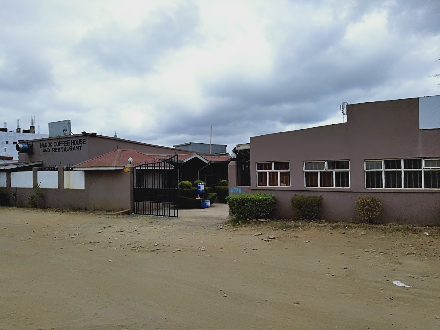Narok Coffee House: clear exterior shot of venue