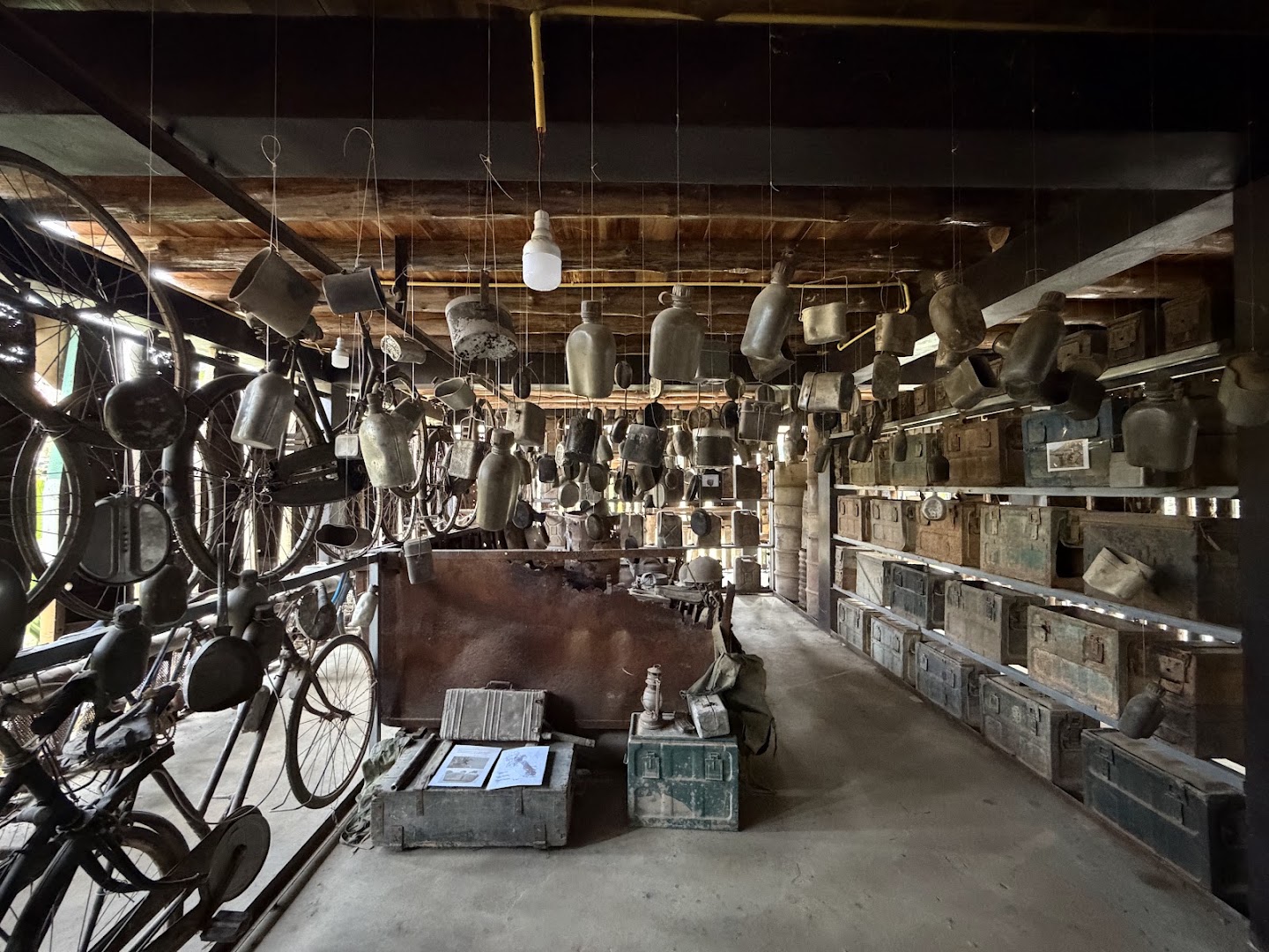 Ban Pha Toke Community Museum and Caves: museum collection and atmosphere
