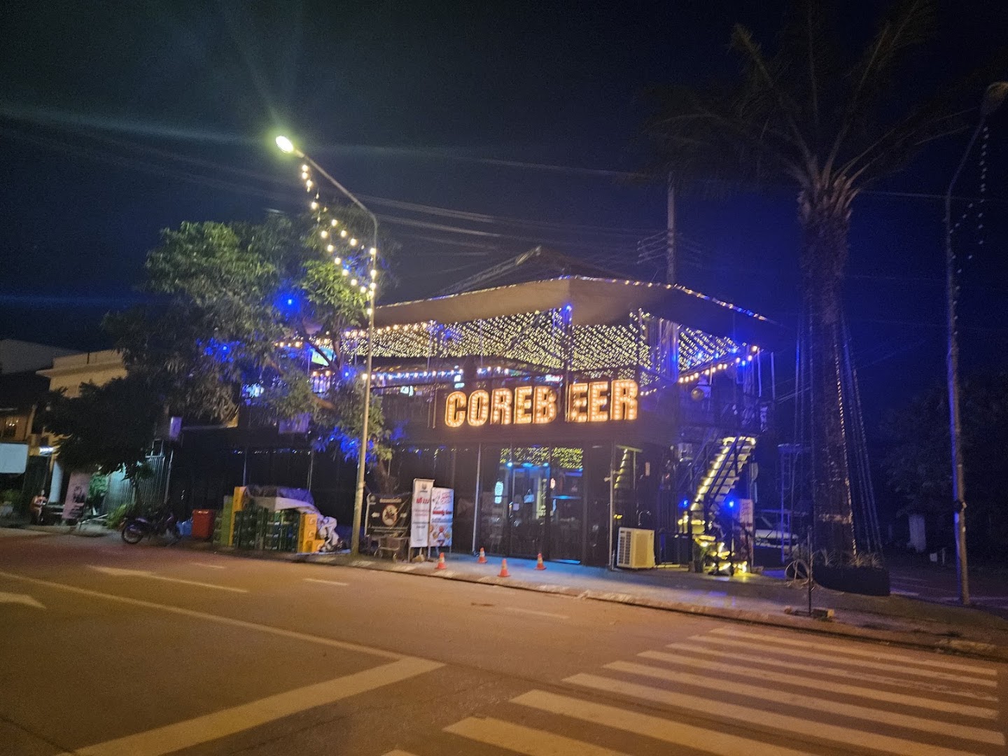 Corebeer Pakse: clear exterior shot of venue
