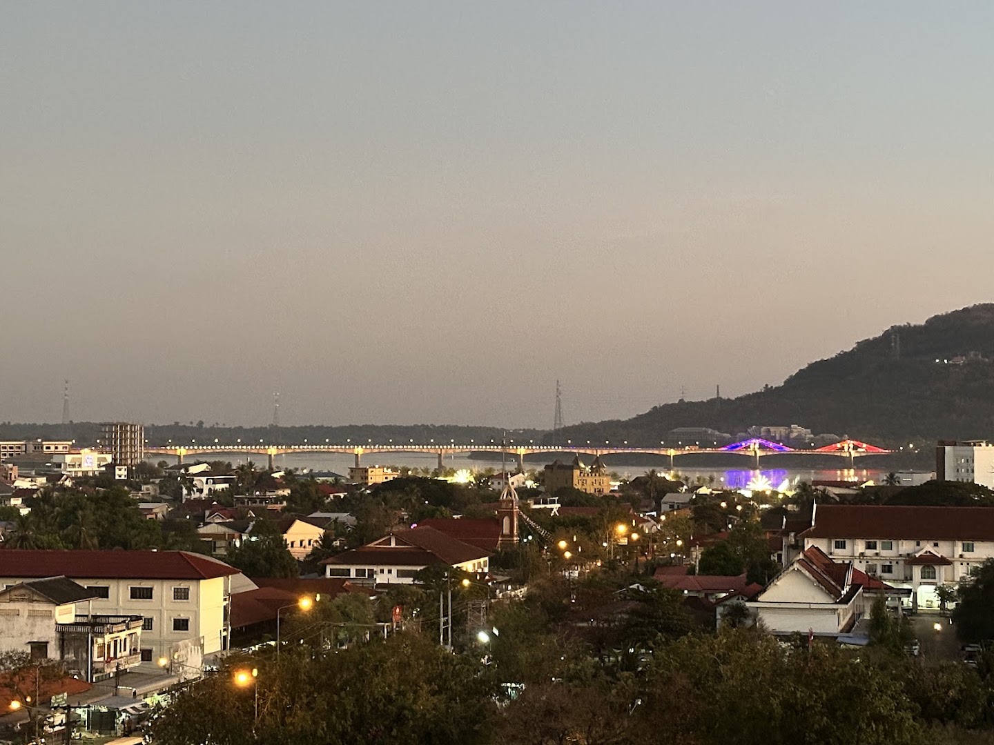 Le Panorama Rooftop Restaurant: beautiful panoramic view from restaurant