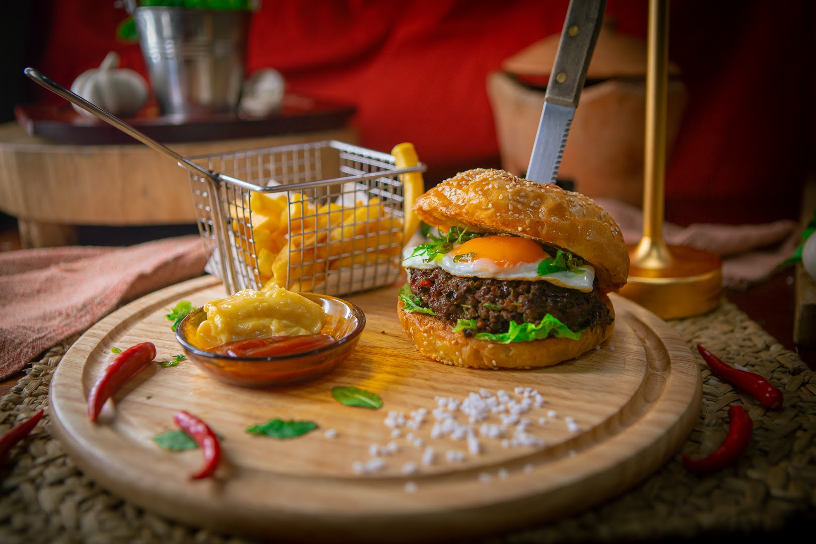 Le Panorama Rooftop Restaurant: professional and appetizing food photography