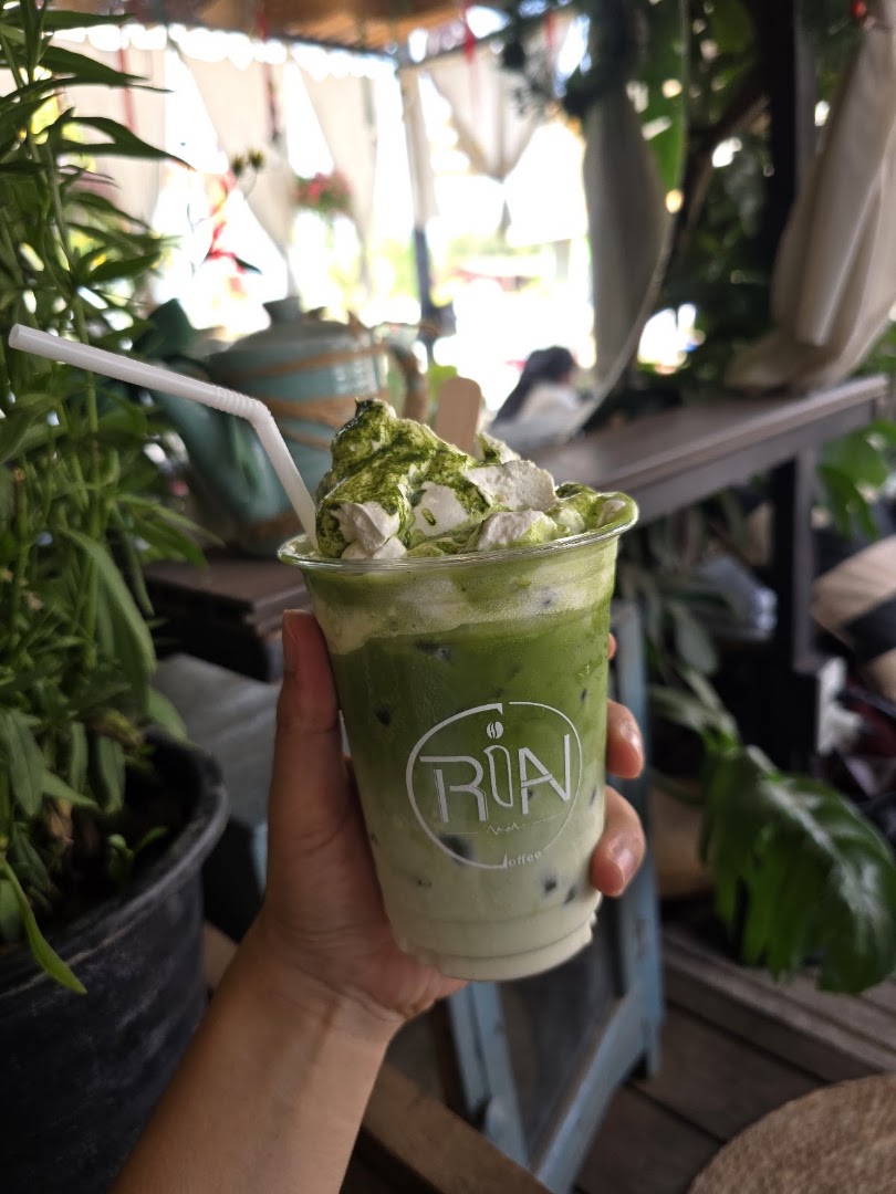RiN Coffee Pakse: appetizing photo of branded drink