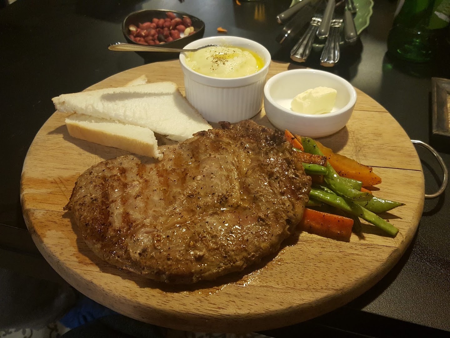 Cranky-T Café and Bar: appetizing photo of served food