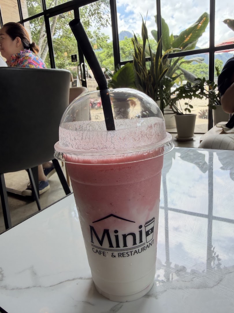 The Mini Cafe & Restaurant: clear photo of branded drink