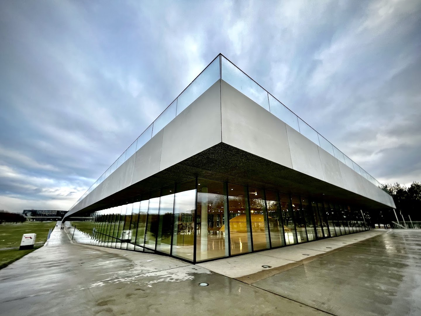 Mokslo Sala: professional architectural shot of venue