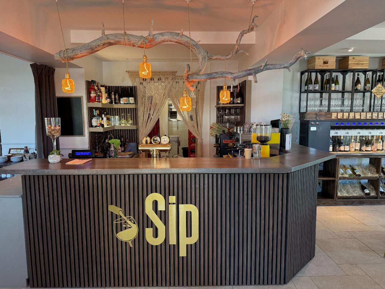 Sip Wine Bar: clear, professional shot of interior