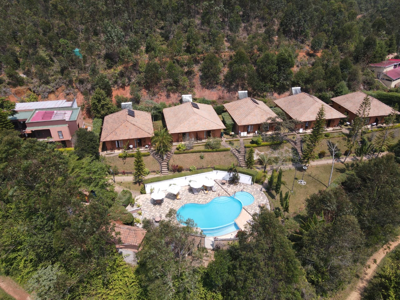 Andasibe Cyperus Hotel: high quality aerial hotel view