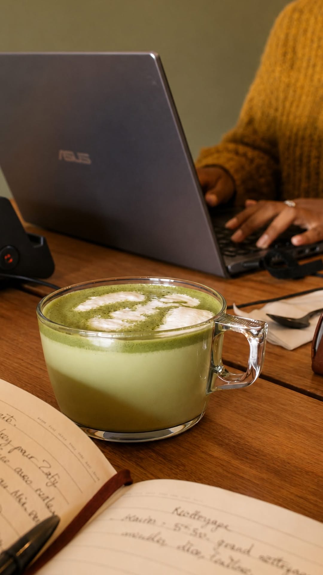 Plan B Café: appealing cafe atmosphere and drink
