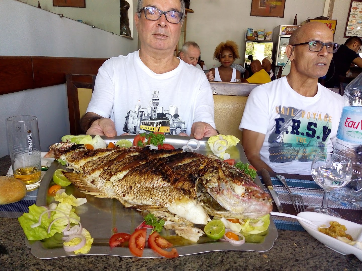La Rotonde: food and restaurant atmosphere
