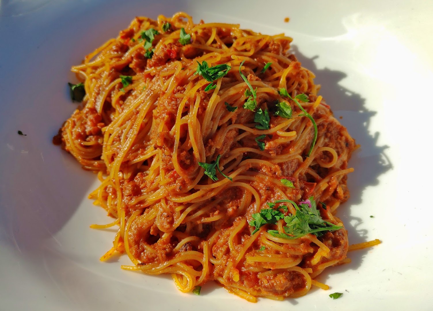 Splash Rooftop Restaurant: appetizing photo of pasta dish