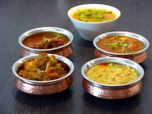 Bombay Palace: appetizing, high-quality food photography