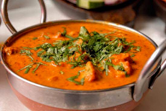 Bombay Palace: appetizing, high-quality food photography