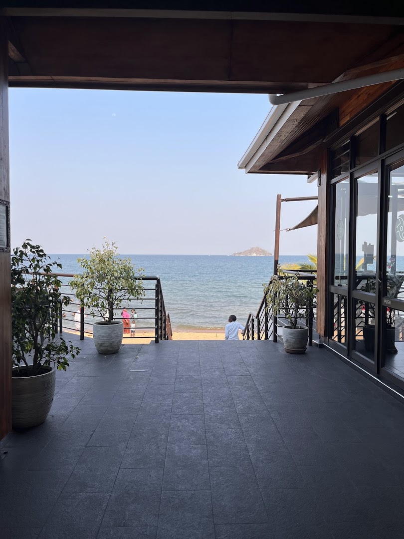 Namalenje Restaurant: inviting view of restaurant terrace