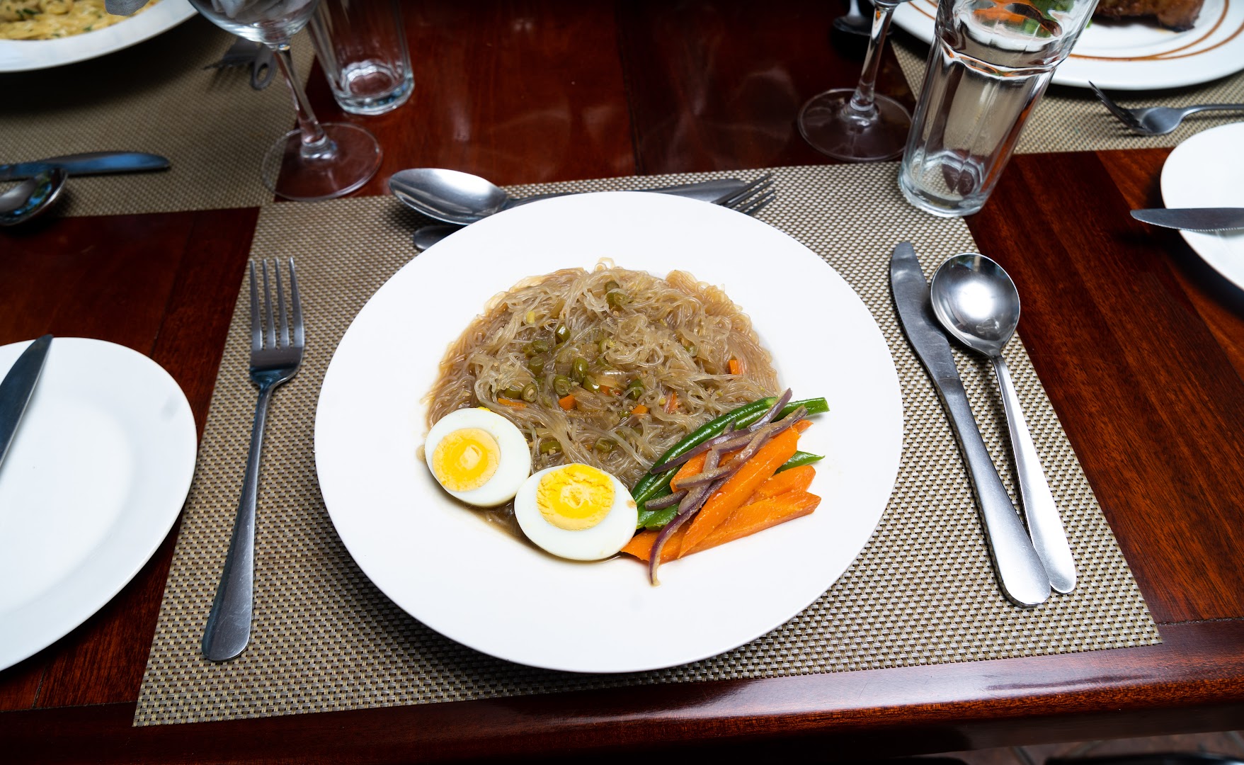 Villa Kupa: clear, professional food presentation