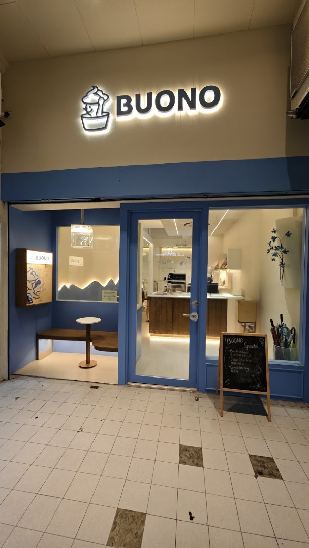 Buono Gelato: clear, professional storefront photo