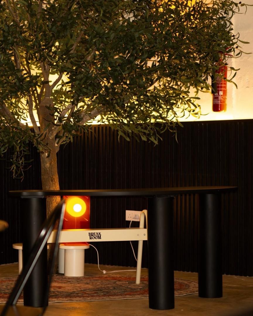 Break Room Cafe: venue atmosphere and interior