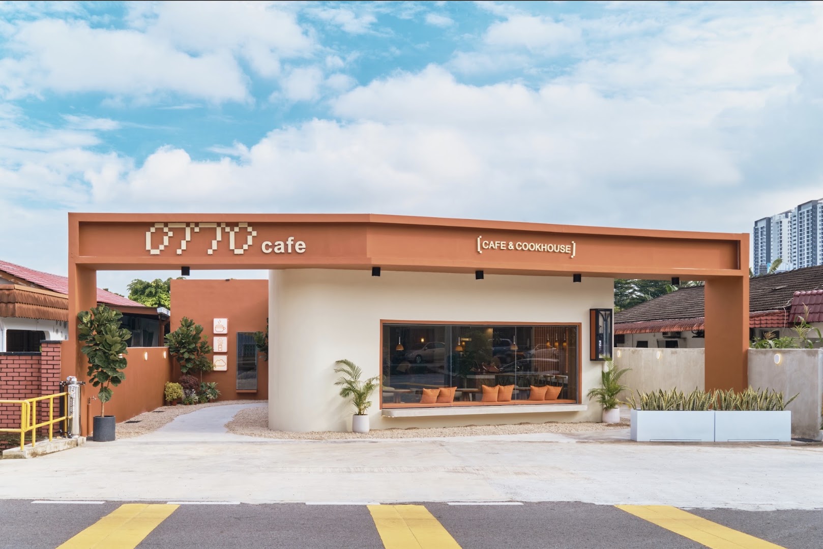 OTTO cafe: professional exterior shot of venue