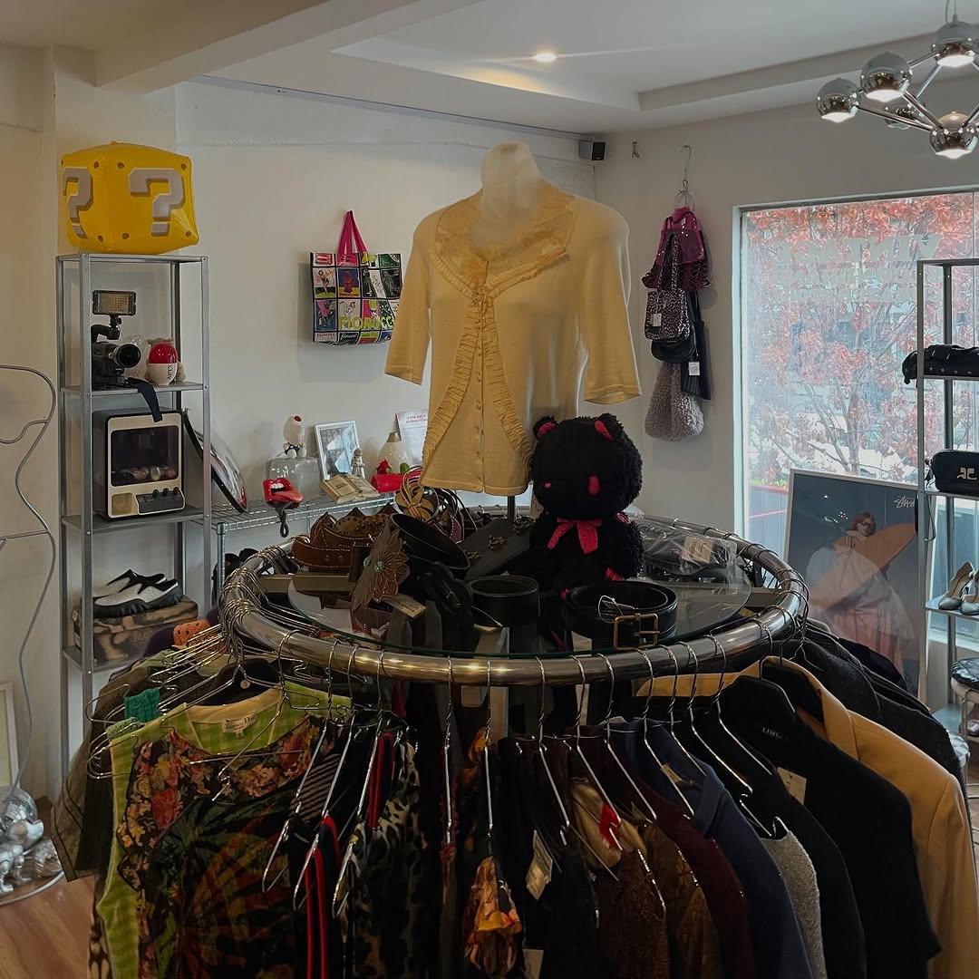 In The Attic: clear display of shop interior
