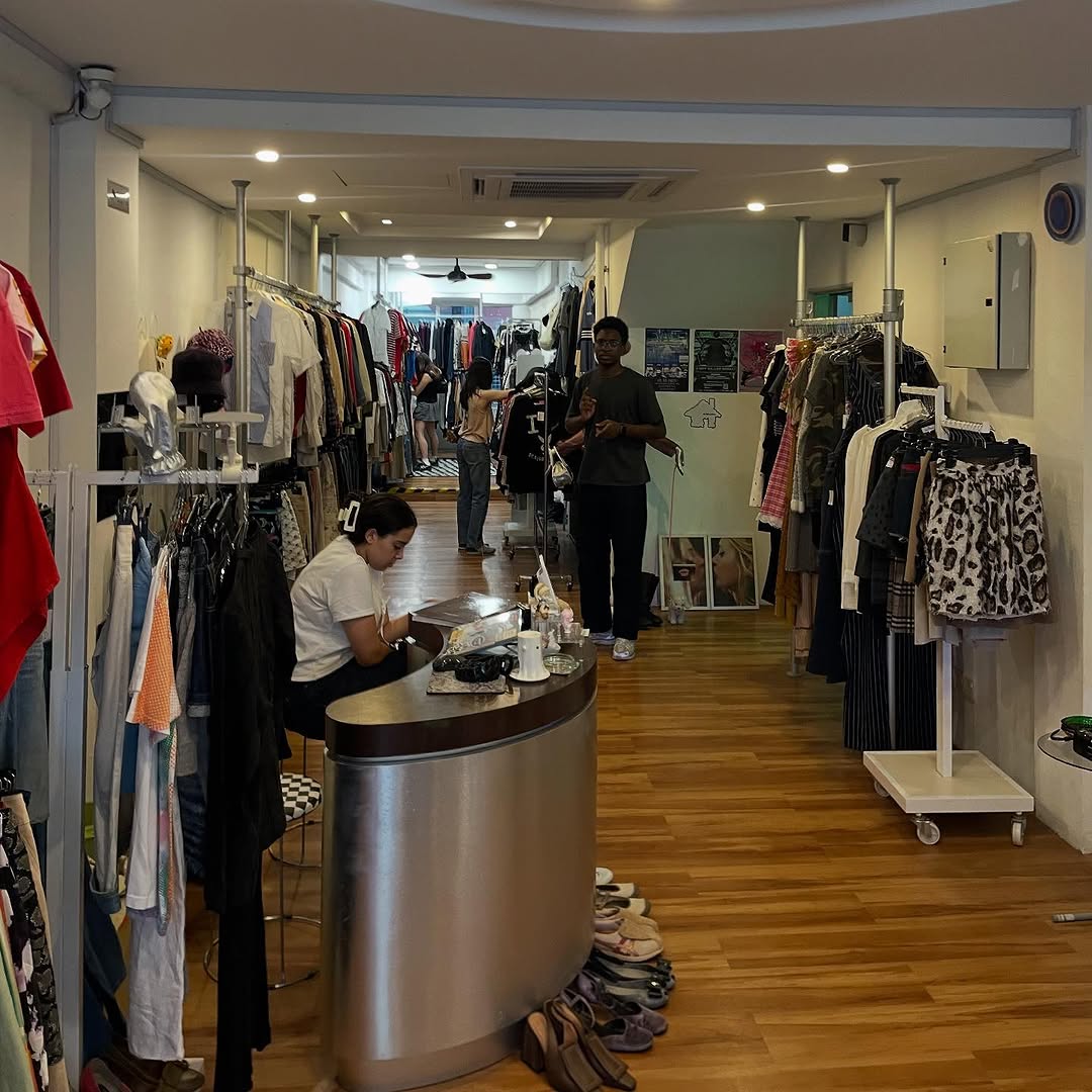 In The Attic: clear view of shop interior