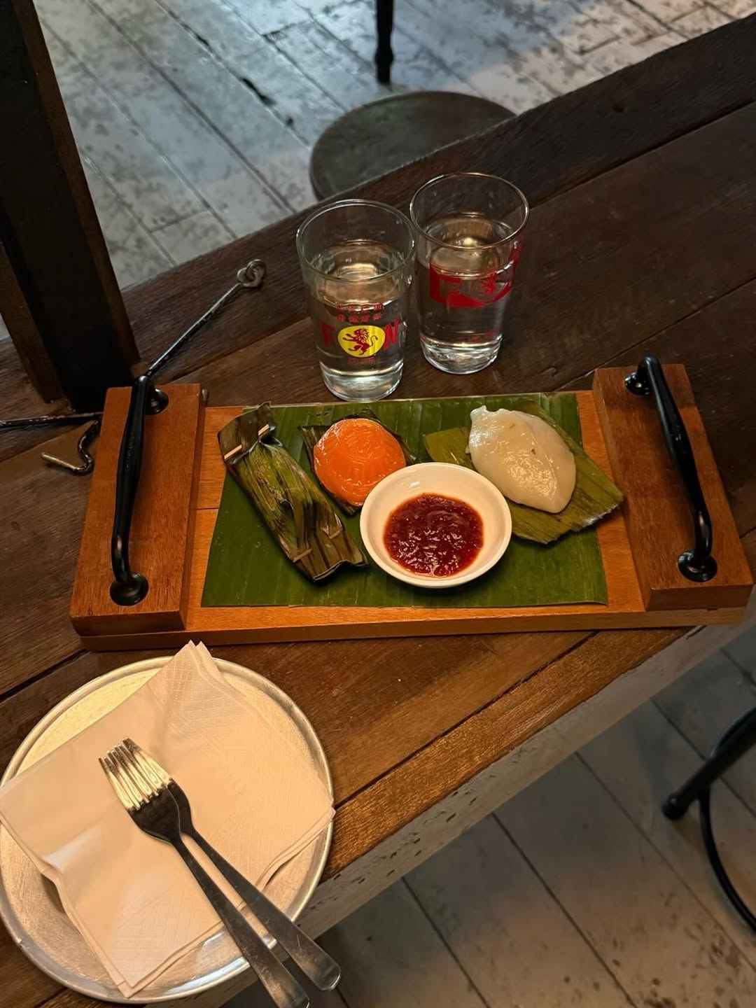 Tangga KL: appetizing food presentation at venue
