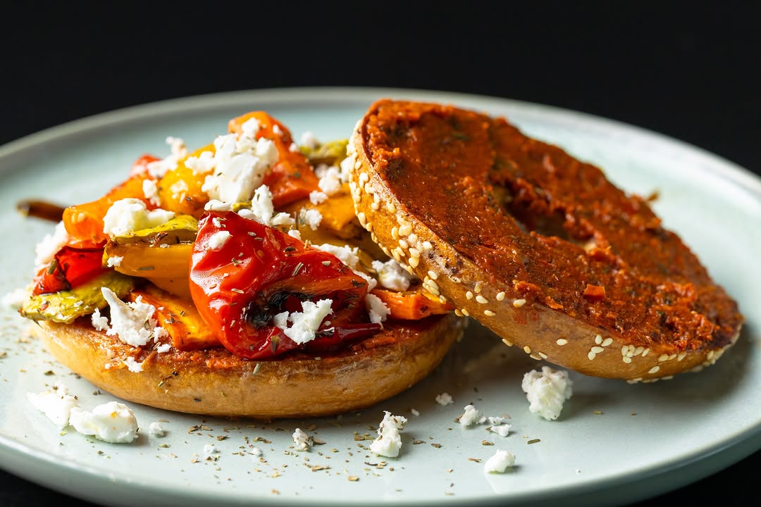 Coffee & Bagels: high quality appetizing food photo